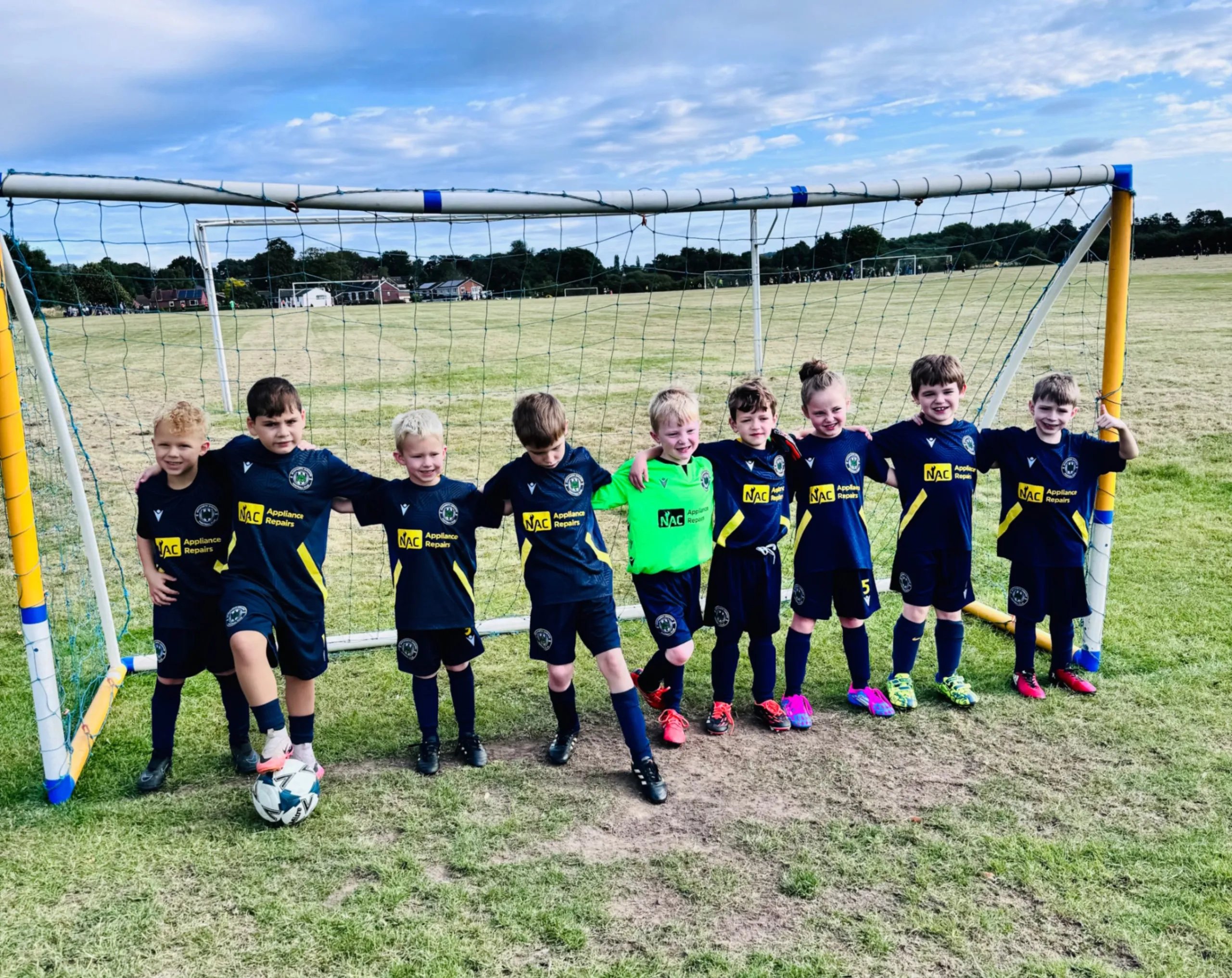 NAC sponsors Ackworth Juniors U7's
